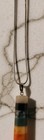 Handcrafted Chakra Pendant Sterling Silver Chain