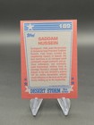 1991 Topps Desert Storm  189 Saddam Hussein Mint Rookie Card Rc Iraq