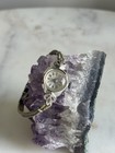 50 s Vintage Timex Ladies Mechanical Wind Up Cocktail Watch 19mm Rhodium Plated