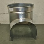 Nordfab Tap-in Branch 8040302808  10  X 10  Duct  90    Galvanized Steel  Qf