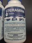 3 New Bottles Of Steramine 1-g Multi-purpose Sanitizing Tablets 150 Per Bottle