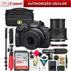 Canon Eos R100 Mirrorless Camera W  Rf-s 18-45mm Lens Kit Pro Bundle
