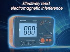 Megohmmeter Insulation Resistance Tester 1999 Counts Megaohm Meter 200m   Ac750v