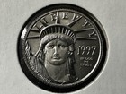 A 1997 1 4oz American Platinum Eagle  25 9995 Statue Of Liberty - Bu