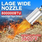 Portable Propane Torch Weed Burner Ice Snow Melter Outdoor Flame Thrower