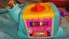 Blue Elephant Baby Toddler Learning Toy With Beads And Gears