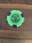 Harley-davidson Poker Chip Hammond Louisiana Dealer Poker Run Green black 