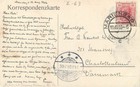 B616 Marienbad Postcard To Charlottenlund Denmark Austria 10h Stamp Cancel 1906