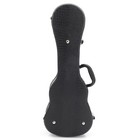 21 Inch Standard Soprano Artificial Leather Hawaiian Guitar Ukulele Case Black