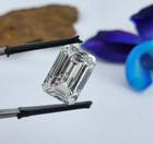 3 Ct Emerald Cut Lab Grown Loose Cvd Diamond Natural D Color Vvs1 Certified