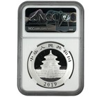 2019 China Panda Ms70 First Releases 30 Gram  999 Silver Coin Fang Signed Na123