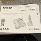 Vtech Sn5147 Amplified Corded  Cordless Phones W answer Machine Elderly Friendly