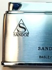 Vintage Sandoz Lighter Large  Lsd Pharmacy Switzerland Extra Rare