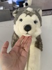 Animal Alley Husky Plush Dog 20    Wolf Large Laying Stuffed Toys R Us 