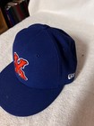 Game Used Kingsport Mets New Era Fitted Hat Sz 7 3 8 Minor League Milb 59fifty 