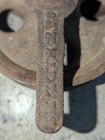 Antique Whitcomb s Hay Elevator Pulley Pat  Feb 2  1864 Oak Hill  Ny
