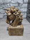 10  Sea Shell Unicorn Horse Bookend Sculpture Statue Figurine Beach Decor Art
