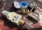 1 4inch Npt Air Filter Pressure Regulator Air Compressor Water Separator With Ga