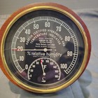 Abbeon Certified Hygrometer And Temperature Indicator West Germany Vintage Antiq
