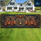 250th Anniversary Banner American Eagle Patriotic Usa Celebration Decor