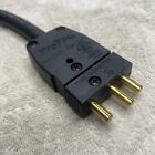 Stage Pin Male To Edison Female Adapter 600v Power Cable 1 Ft