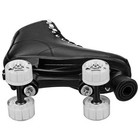 Roller Derby Youth Adult Custom Fit Quad Roller Skates - Size  7-10 - Black
