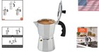 Stovetop Espresso Maker Moka Pot 6 Cup Aluminum Manual Coffee Brewer
