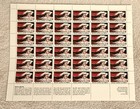 Atomic Bombs End Ww Ii Commemorative Poster Stamp  1995 Usps Stamp Rescinded 