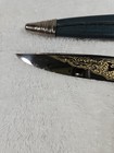 B-113 Vintage Hoffritz Ny Made In Germany Deer Etch Blade  Knife - Rare Stag
