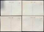 Lot Of 4  C1970s Vintage 3-d Hologram Outer Space Mission Postcards  Nasa Theme