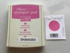 Stampin Up Ink Pad Pixie Pink 2009 Retired Classic Case As Is Flaw