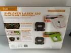 Funktion 2-player Laser Tag With Target Shootout Detachable Chest Targets New