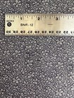Cranston Cotton Fabric Gray   Navy  Tiny Leaves Pattern Quilting 1 Yd 20 In Cut