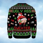 Funny Santa Ugly Christmas Sweater Adult Humor Holiday - Ugly Sweatshirt