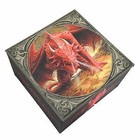 Smaug Hell Dragon Lair Labyrinth Of Fire Anne Stokes Jewelry Trinket Mirror Box