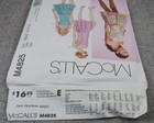 Mccalls 4825 Misses Miss Petite Dresses Dropped Waist Flared Size 4-10 Uncut