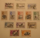 Sierra Leone Scott  190-207  2 Sets  1  Used