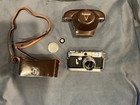 Canon Camera Co   Japan - Rare Model Vt With Original Leather Case And Strap