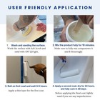 Ekopel Roll On Bathtub Refinishing Kit - Odorless Ultra Durable White Gloss -   
