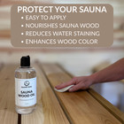Sauna Seal - Sauna Wood Oil 128oz - Protects Sauna Benches   Walls - Made In Usa