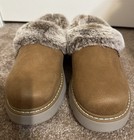 New Skechers Women s Bobs Keepsakes Lite Slippers Cozy Blend Chestnut Sz6 5