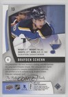 2017-18 Sp Game Used Blue Auto Brayden Schenn  13 Auto