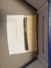Waterman Serenite Black Fountain Pen 18k Medium Nib     Boxed