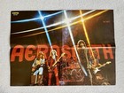 Aerosmith 1976 Steven Tyler Abba Swedish Poster Music Magazine 1970s Vintage