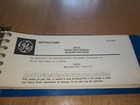 Septa Operator s Manual Reading Railroad Silverliner  1970 s General Electric