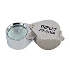 Eye Loupe Magnifier For Glasses Jeweler Magnifying Metal With 20x Magnification