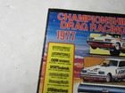 Nhra Classic Original 1977 Championship  Drag Racing Information Folder