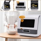 Large Capacity Portable Countertop Dishwasher 3 Washing Programs 800w 110v