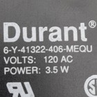 Durant Eaton 6-y-41322-406-mequ 6-digit Counter With Reset   missing Back Plate 