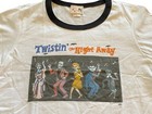 Vintage The Munsters Tv Show Twistin The Night Away Women s Ringer T Shirt Usa L